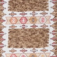 thumbnail image 4 of SAFAVIEH Saffron Nima Geometric Wool Runner Rug, Taupe/Ivory, 2'3" x 8', 4 of 5