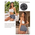 thumbnail image 5 of Ekouaer Boyshort Panties Women's Soft Underwear Briefs Invisible Hipster 3 Pack Seamless Boxer Brief Panties, 5 of 6
