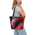 thumbnail image 2 of Balery Closeup Red Flamingo Portrait Bolsa de Hombro con Diseño, Bolsa Grande y Duradera, Bolsa Versátil para Compras, 2 of 6