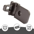 thumbnail image 3 of MEF62782201 Dryer Door Hinge, 304 Stainless Steel Washing Machine Door Accessories fit for LG Dryer, Replace PS11711929 AP5978786 3288328 EAP11711929, 3 of 6