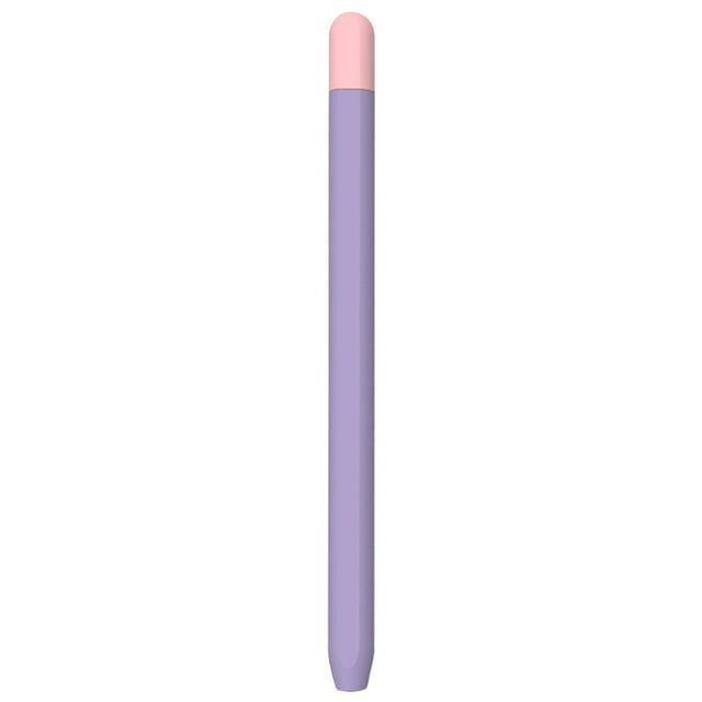 ZTTD Étui en Silicone Housse Compatible Apple Pencil 1re/2e Génération, Peau de Protection Support Prise et Embout Accessoires Compatible Pad Pro