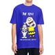 thumbnail image 1 of Camiseta de gran tamaño de Peanuts, Charlie Brown y Snoopy, camisetas de algodón, camiseta The World Will Adjust para camisetas de manga corta para hombres, 1 of 5