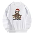 thumbnail image 1 of Sudadera con estampado de cuello redondo para mujer, sudadera a la moda, Tops, jersey para XL, 1 of 8