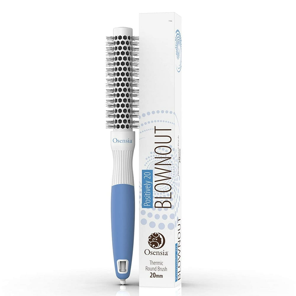 Osensia Blownout Ultra Small Ceramic Ion Thermic Round Brush for Blow
