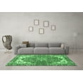 thumbnail image 3 of Ahgly Company Indoor Round Persian Emerald Green Traditional Area Rugs, 8' Round, 3 of 4
