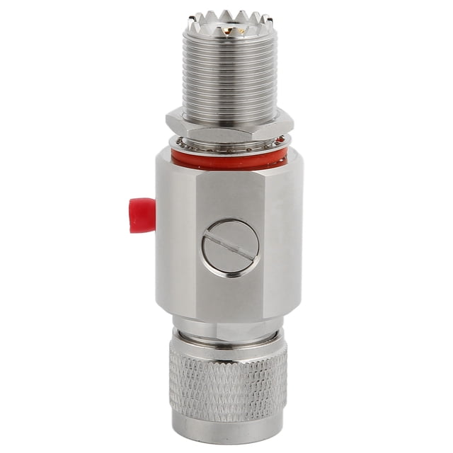 UHF Coaxial Arrester, DC 3GHz 0.1dB Insertion Loss Easy Installation Female To Female Arrestor For CB