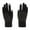 Black, variant on Puntoco Clearance Men Winter Warm Gloves Touchscreen Stretch Thick Kinitted Windproof Gloves Five-Finger Gloves