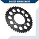 thumbnail image 4 of Ofertas Únicas 428 Pitch 45 Dientes 76mm Engranaje de Cadena de Motocicleta Engranaje Trasero para Bicicleta de Tierra Pit Bike de 50cc 70cc 90cc 110cc, 4 of 7
