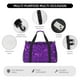 thumbnail image 4 of Disketp Purple Glitter Bolsa de Viaje Tipo Duffle, Bolso de Mano para Fin de Semana para Mujer, Bolsa de Gimnasio Ligera para Hombre, Esencial para Viajes, 4 of 7