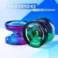 thumbnail image 2 of Set profesional Yoyo MAGICYOYO K2, paquete de 2 con accesorios, 2 of 7