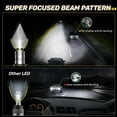 thumbnail image 2 of Pr360° Full Illumination 60W 6500K 20000LM IP68 Rated LED Headlight Bulbs (2 Pcs) for T6F, H11/H8/H9, 2 of 7