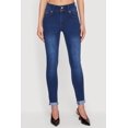 thumbnail image 3 of Women's Two Button Rolled Cuff Skinny Jeans, 3 of 4