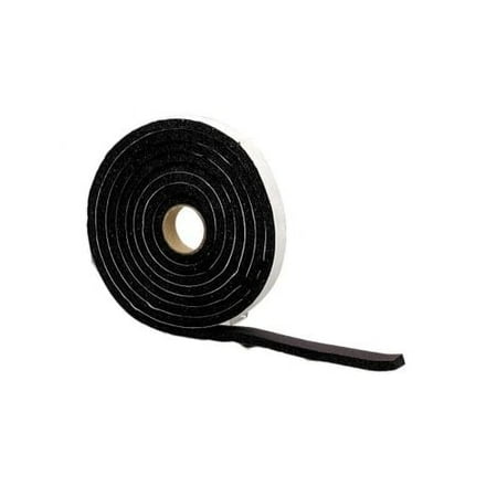 M-D Building Products 06593 1/4" x 3/4" x 10' Premium Rubber Sponge Weatherstrip