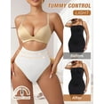 thumbnail image 5 of USEASY Shapewear for Women Tummy Control High Waist Thong Panties Seamless Body Shaper Underwear, 5 of 6