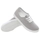 thumbnail image 1 of Zapatillas de lona para mujer con cordones y parte superior baja, tenis casuales ligeros, 1 of 5