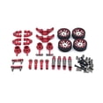 thumbnail image 2 of Kit de Nudillos de Dirección Mejorados Ounissouiy Aleación de Aluminio RC para 1/28 Wltoys K969 Rojo, 2 of 6