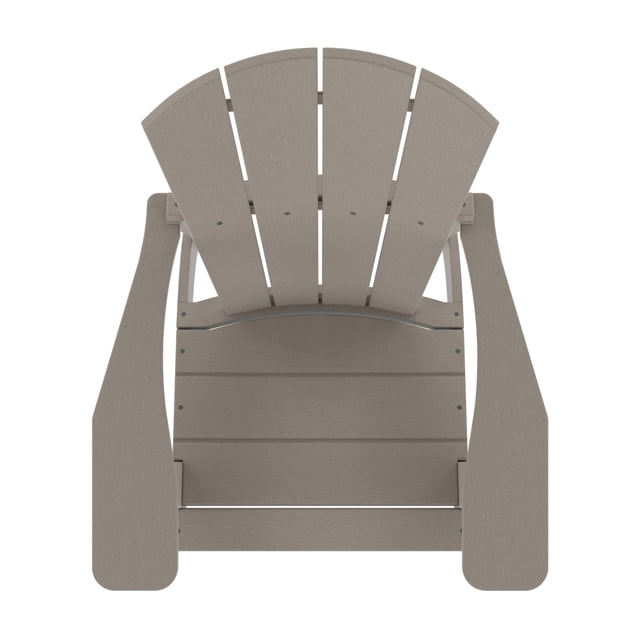 Crystal Harbor Collection Essential Resin Patio Adirondack Chair