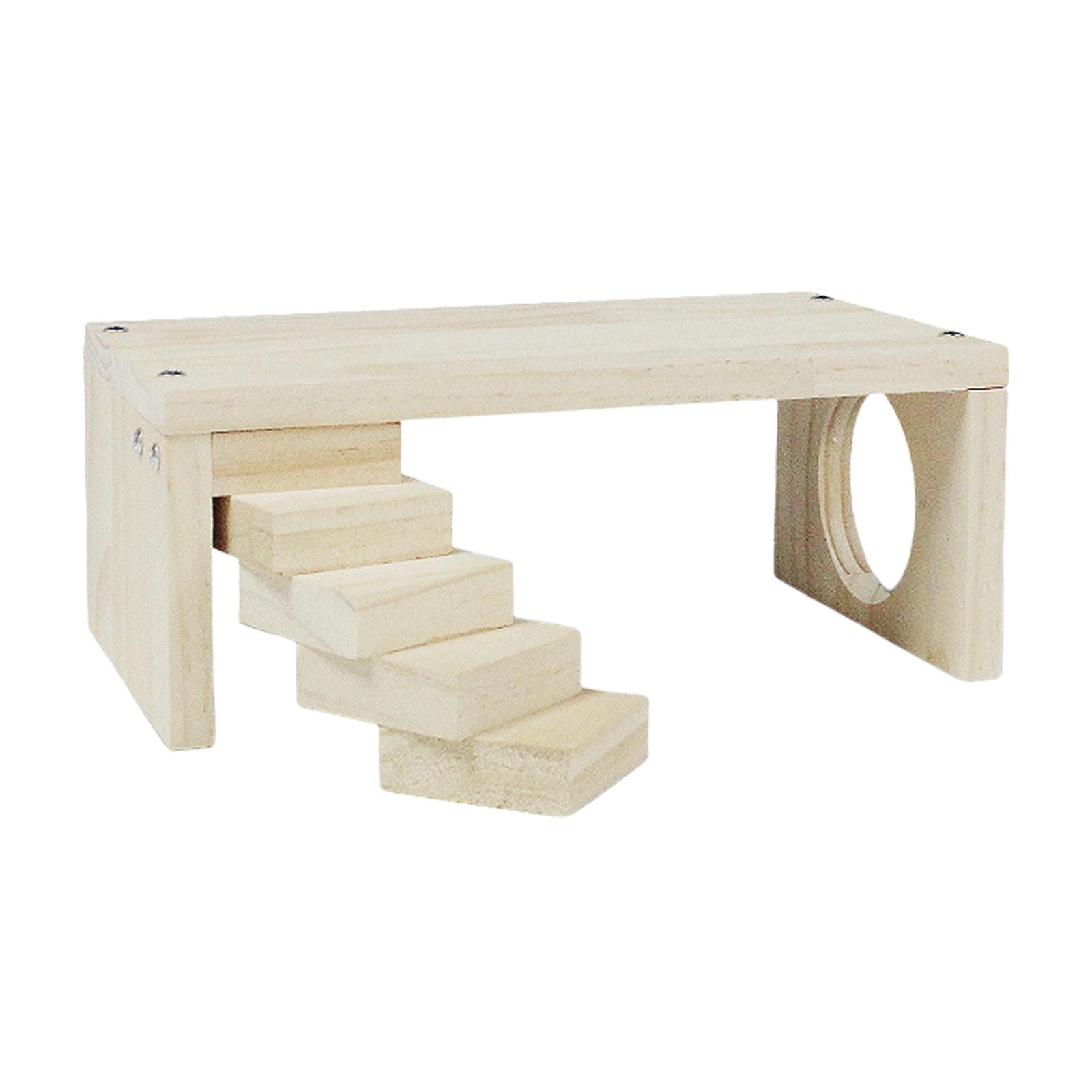 Bvdfgk Wooden Hamster Hamster Climbing Toy Climbing Ladder Cage Accessories Toys Wooden