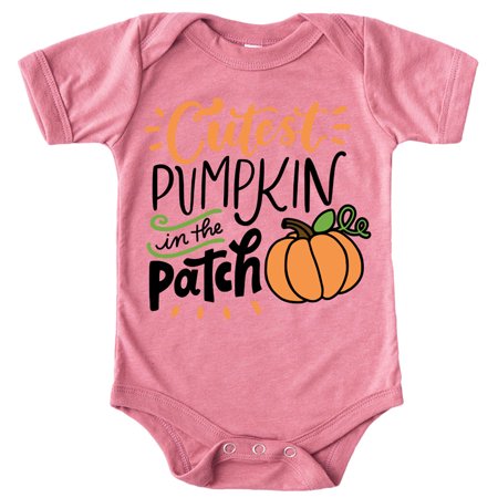 

Cutest Pumpkin in the Patch Shirts and Bodysuits for Infant Baby and Toddler Girls and Boys Mauve Bodysuit 24 Months