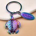 thumbnail image 1 of Five Color Turtle Awesome Keychain For Men, Creative Gift For Men, 1 of 5