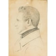 thumbnail image 2 of Arnette Hage 11x14 Black Ornate Wood Framed Double Matted Museum Art Print Titled: Portrait of Consul Alfred Hage (1830s), 2 of 5