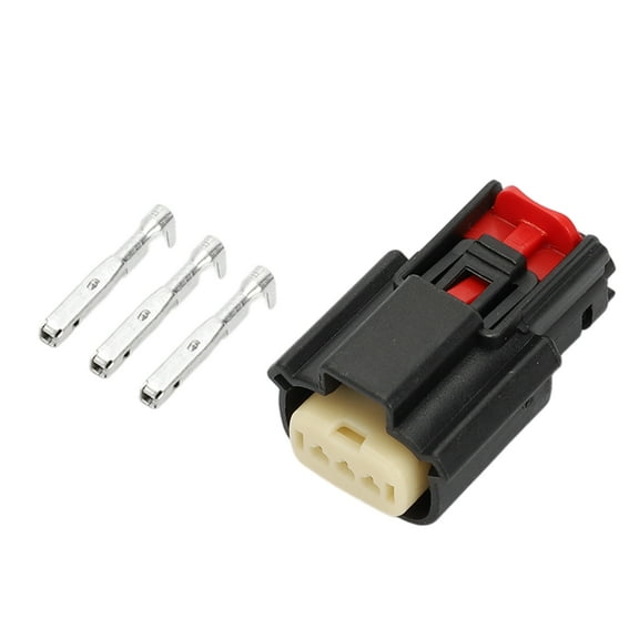 Unique Bargains 3 Pin Ignition Coil Waterproof Connector Plug Female Wire Terminal Connector for Ford for Mazda 1 Set