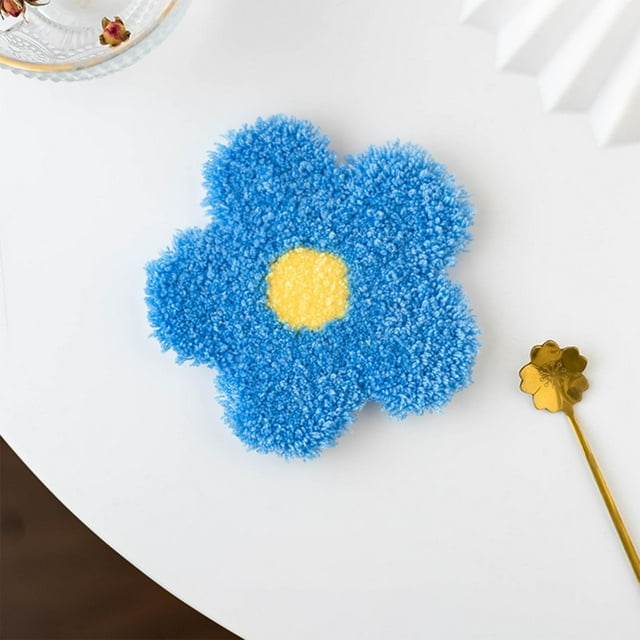 Punch Cup para adultos, niños y principiantes DIY Punch Drink Coasters impreso, decoración para hogar hecha , BLESIY Kits de agujas perforadoras