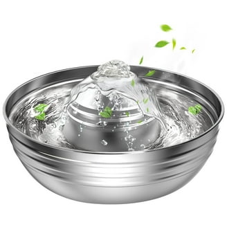 Cat Water Fountain, Stainless Steel Automatic Pet Water