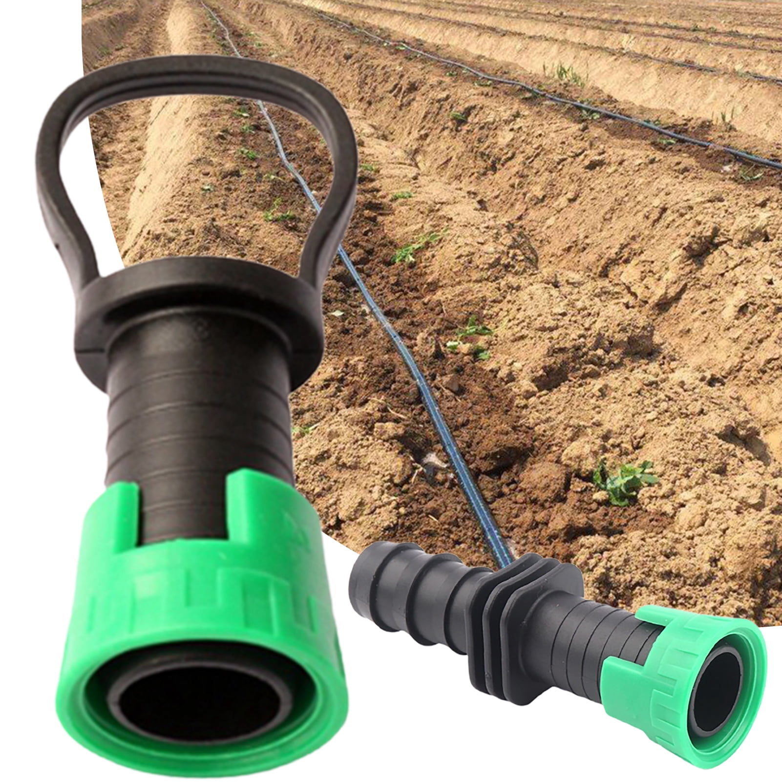 Cheer.US 10Pcs/Set Drip Irrigation Tubing to Faucet/Garden Hose Adapter