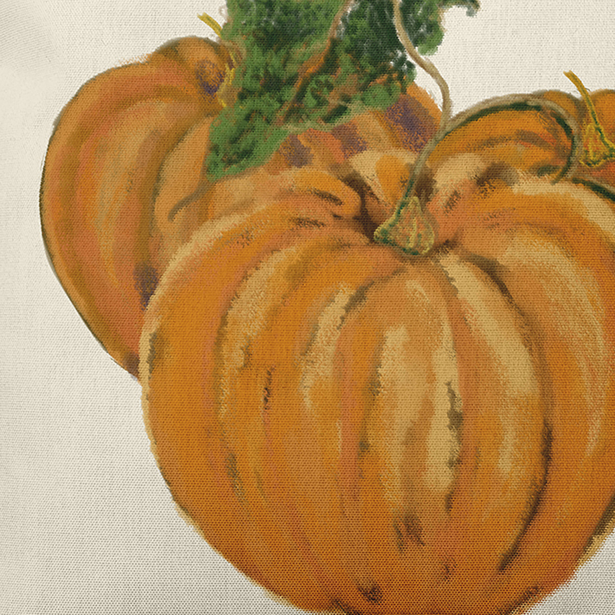 Simply Daisy 16" x 16" Tres Calabazas Holiday Print Pillow