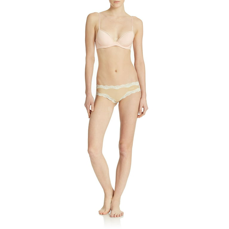 Calvin Klein Womens Seductive Comfort Customized Lift Bra Dune Nude Size 30D  