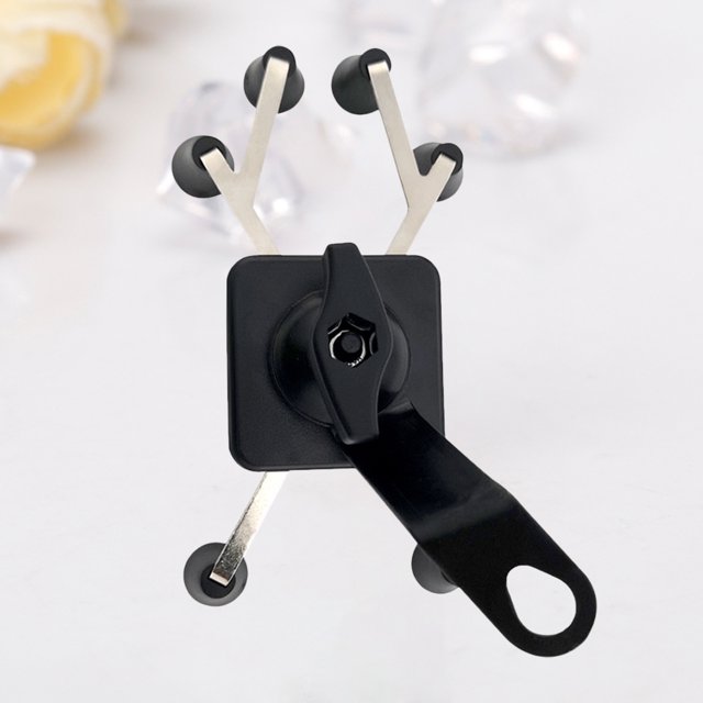 CHICHUMID 1Ensemble Support GPS Angle Réglable Support de Téléphone Mobile pour Vélo et Moto 5.9x2.4in