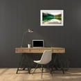 thumbnail image 3 of Peck, Gail 14x10 White Modern Wood Framed Museum Art Print Titled - Clear Lake View, 3 of 4