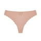 thumbnail image 1 of Gibobby Calzones para mujer sexy Ropa interior de seda helada para mujer, cintura , Tanga Sexy sin costuras, pantalones huecos de Color sólido(Rosa,XL), 1 of 2