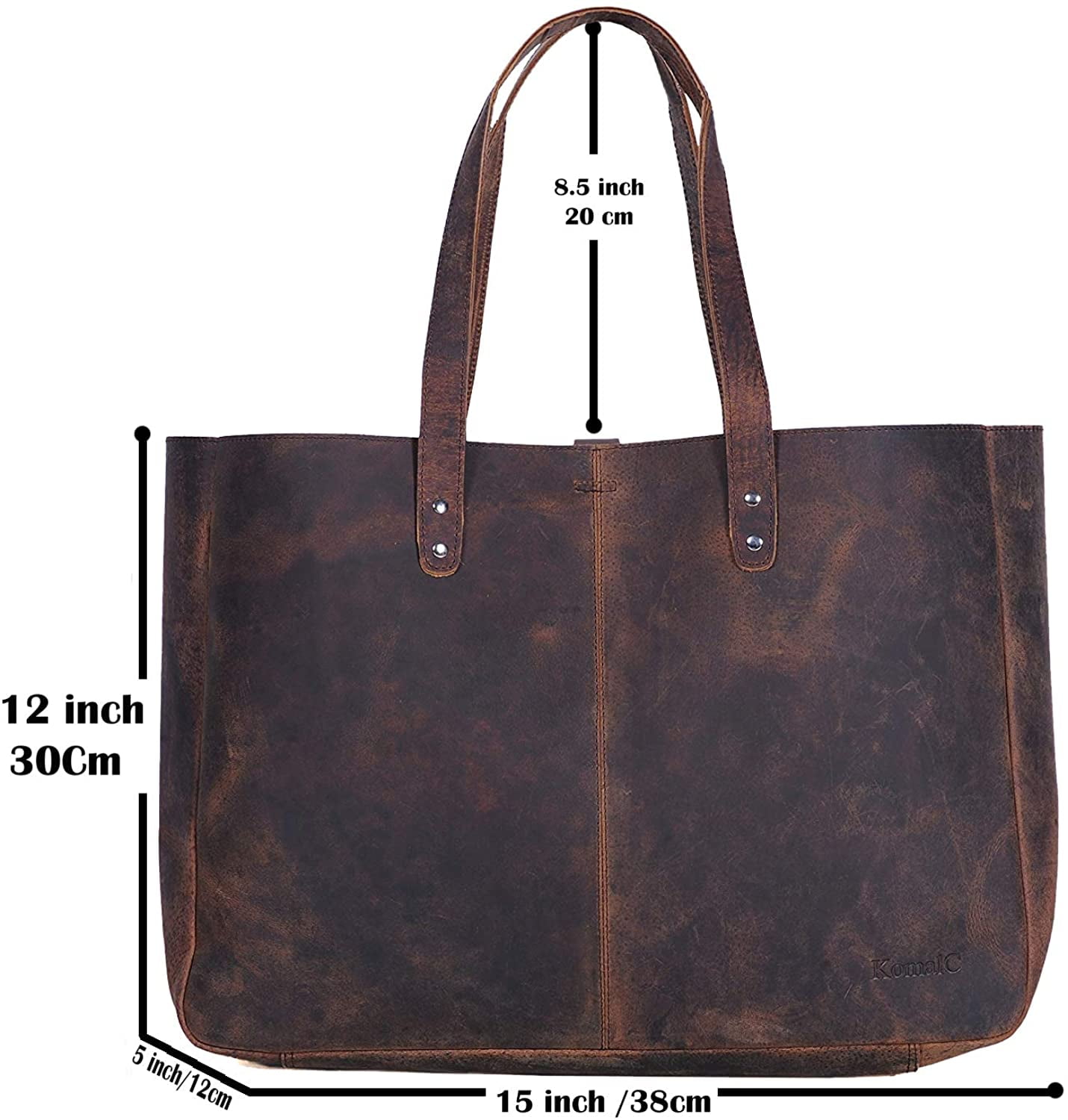 Leather Shoulder Bag Tote for Women Purse Satchel Travel Bag Shopping Carry Messenger Multipurpose Handbag