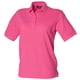 thumbnail image 1 of Henbury- Polo 65/35 para mujer (Fucsia), 1 of 2