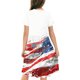 thumbnail image 4 of Odeerbi Niñas Día de La Independencia Vestido de Línea A Verano Patriótico Cuello Redondo Manga Corta Vestido Casual, 4 of 9