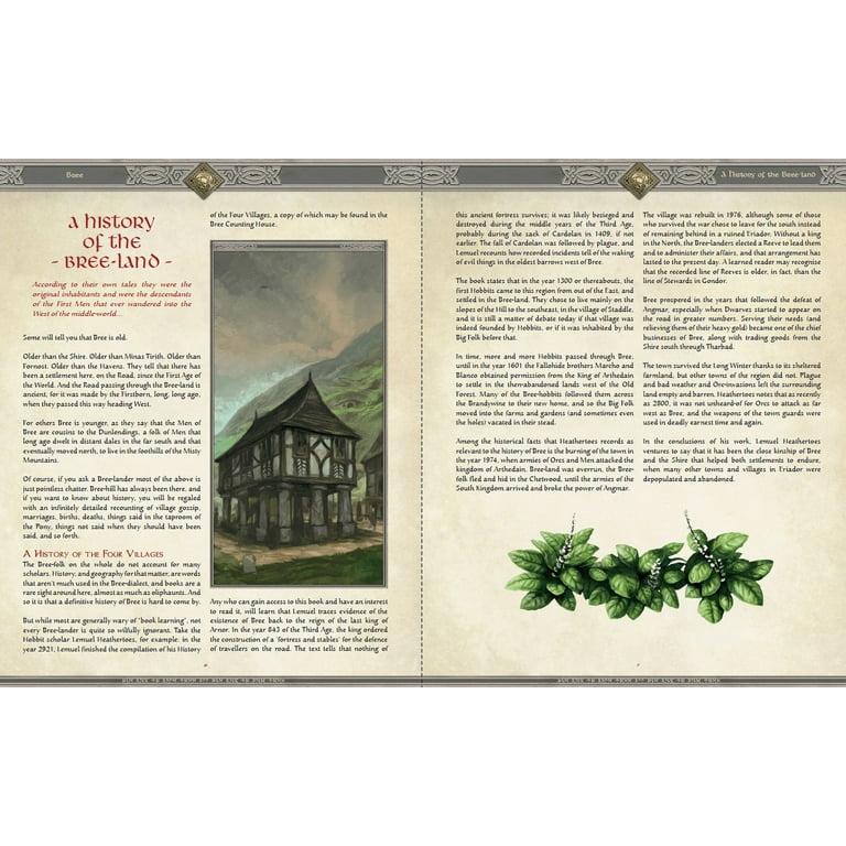 Adventures in Middle Earth Bree-Land Region Guide - Walmart.com