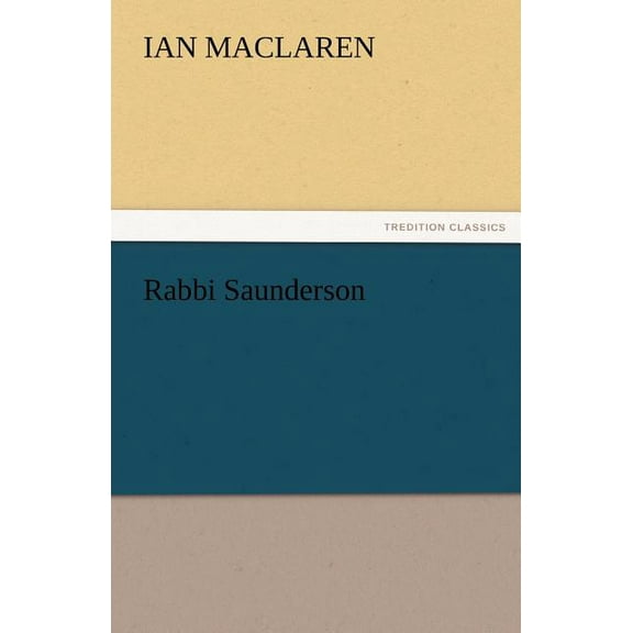 Rabbi Saunderson (Paperback)