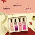 thumbnail image 4 of BELLAVITA Coffret-Cadeau de Parfum de Luxe, Ensembles-Cadeaux de Parfum pour Femmes, 4 Pcs, 4 of 5