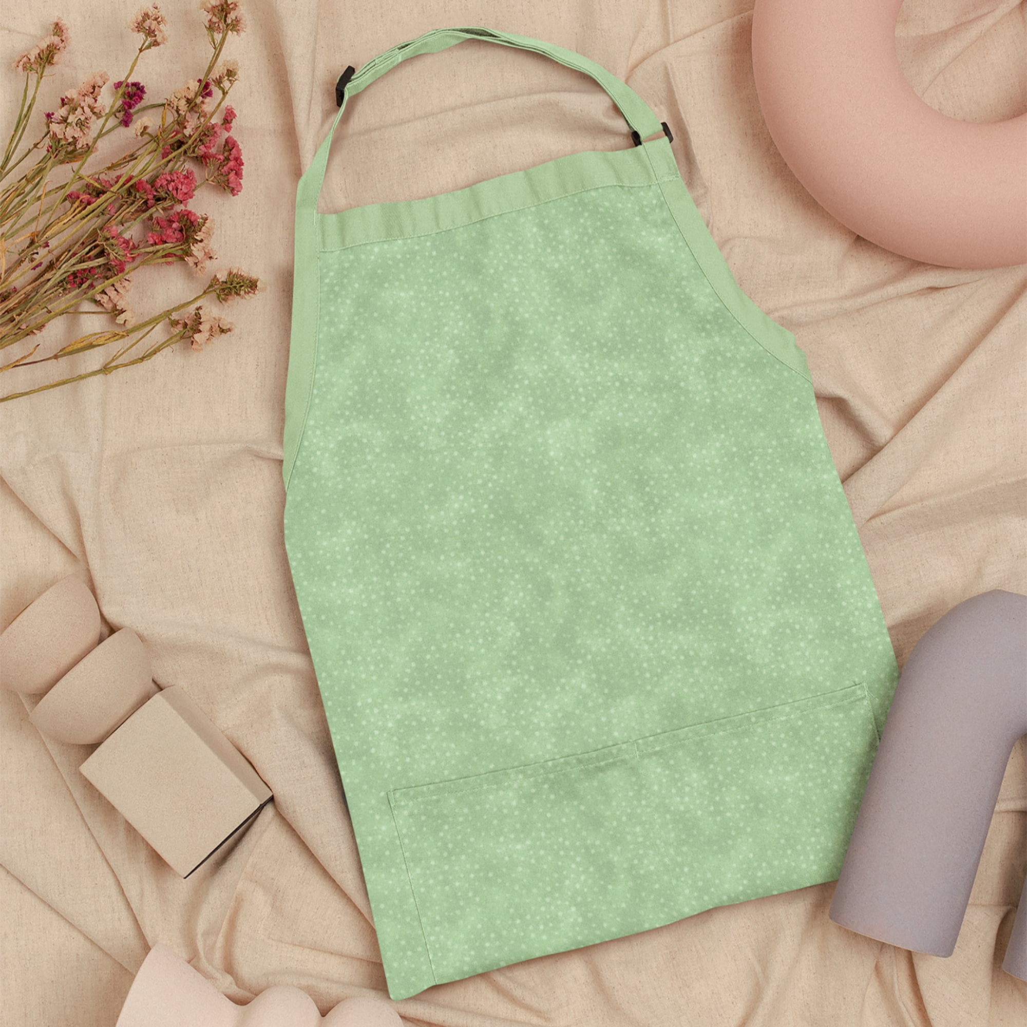 Waverly Inspirations 44" Cotton Norway Dots Sewing & Craft Fabric by the Yard, Jade