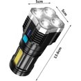 thumbnail image 5 of Jinsinto 1pc Super Bright Electric Torch Rechargeable Flashlight Flashlight with Waterproof Waterproof Working Light, 5 of 5