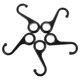 thumbnail image 1 of 5Pcs Metal Hooks For Organizing Kitchen And Bathroom Items Compact Lightweight Elegant Style, 1 of 5