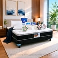 thumbnail image 1 of Colchón Matrimonial Spring Air Kunis + Box + Almohadas + Protector + Sabanas, 1 of 13