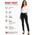 thumbnail image 2 of Womens Flex Twill Work Pants Straight Fit Narrow Through Hips, 2 of 7