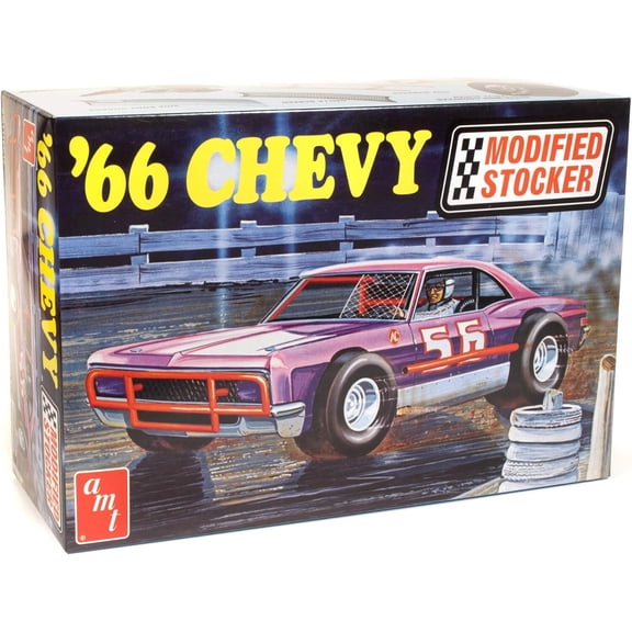 AMT 1966 Chevy Impala Modified Stocker 1/25 Scale Model Kit