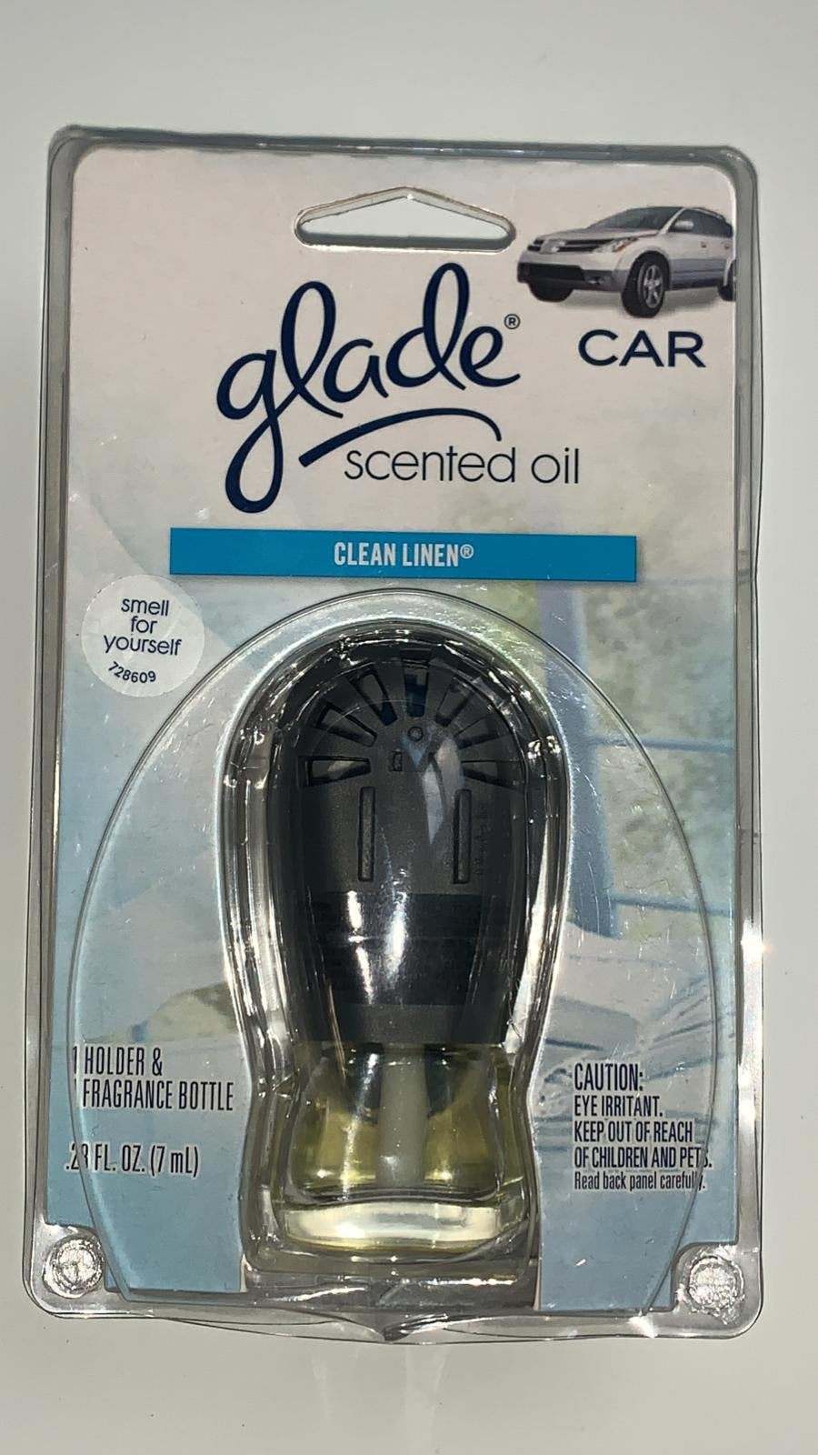 Glade Clean Linen Scent Diffuser Air Freshener