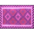 thumbnail image 1 of Ahgly Company Indoor Rectangle Oriental Purple Traditional Area Rugs, 7' x 10', 1 of 4