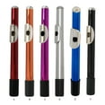 thumbnail image 1 of Langgg Clarinet Flute Head High Hardness Multi-color Mouthpiece White Copper -Plated Wear-resistant Rustproof Long Reed Pipe Gold, 1 of 6