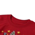 thumbnail image 2 of Christmas Family Matching Fashion Warm Outfits Christmas Tree Print Loose Pullover Tops Loungewear Skin-Friendly, 2 of 6